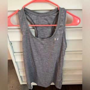 Under armor gray workout top